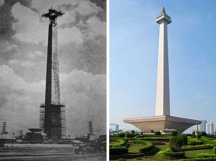 18. Pomnik narodowy w Dżаkarcie - 1963 i 2010