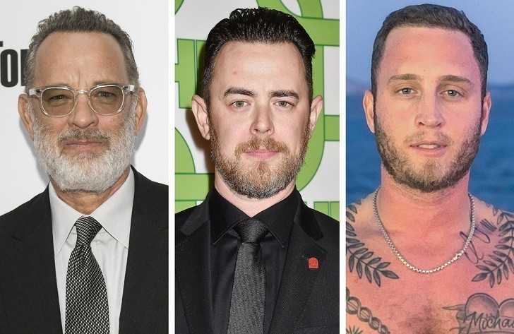 3. Tom Hanks, Colin Hanks, i Chet Hanks