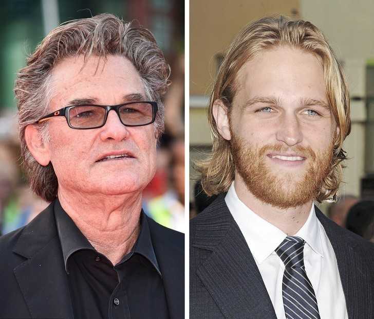 9. Kurt Russell i Wyatt Russell