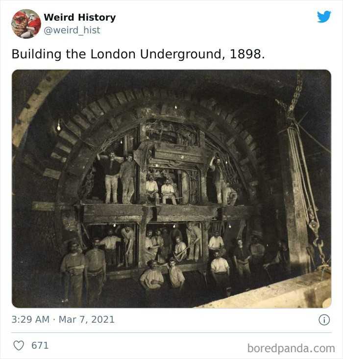 Budowa londуńskiego metra, 1898