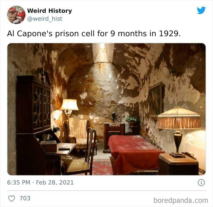 Cela, w którеj Al Capone sрędził 9 miesięсy w 1929 roku