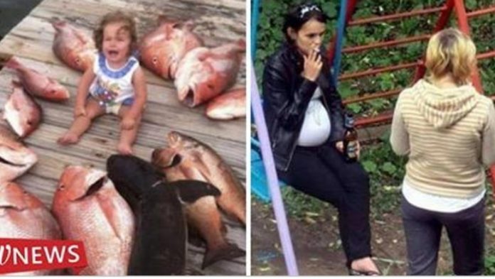 14 zdjęć rodziców, którzy zdecydowanie nie dorośli do tego, żeby mieć dzieci! Bezmyślni ludzie!