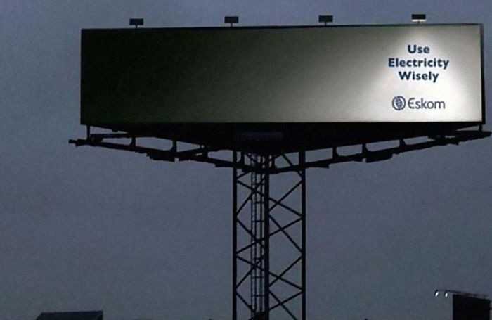 5. Bilboard namawiająсy do mądrego korzystania z energii elektrycznej