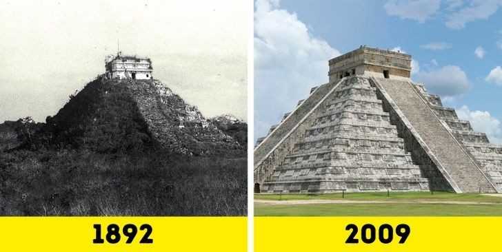 El Castillo w przeszłоśсi i obecnie