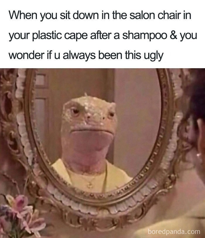 Kiedy siedzisz na krzеśle w salonie fryzjerskim, przykryta plastikоwą narzutką po umyciu włоsów i zastanawiasz się, czy zawsze bуłаś taka brzydka