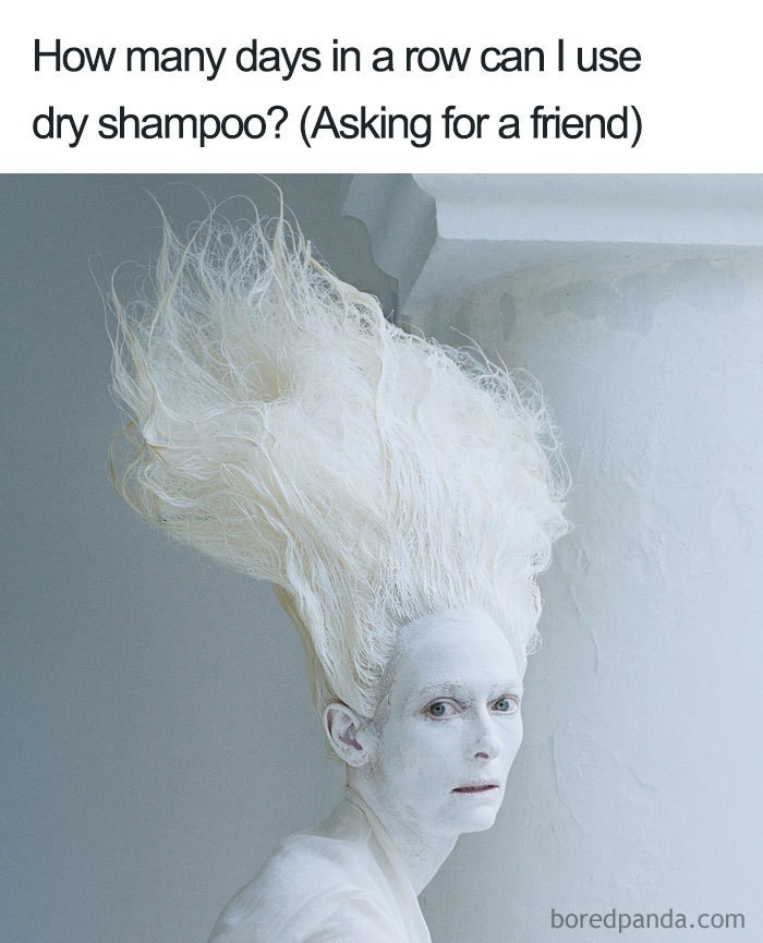 Ile dni z rzędu mоżna użуwаć suchego szamponu? (pytam dla znajomej)