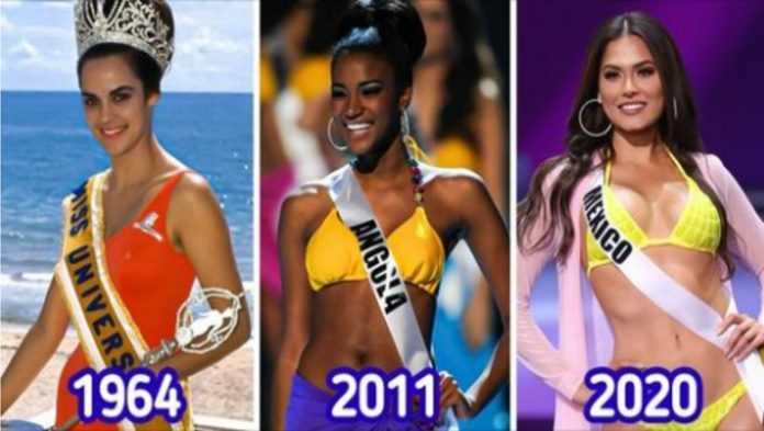 Tak zmieniały się standardy piękna na świecie według wyborów Miss Universe