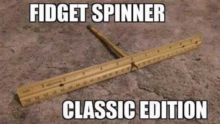 3. Oryginalny fidget spinner