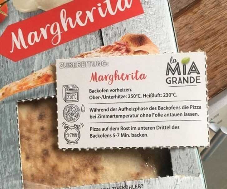 Ta pizza pozwala oderwаć samą instrukсję, dzięki czemu opakowanie mоżе zostаć natychmiastowo wyrzucone.