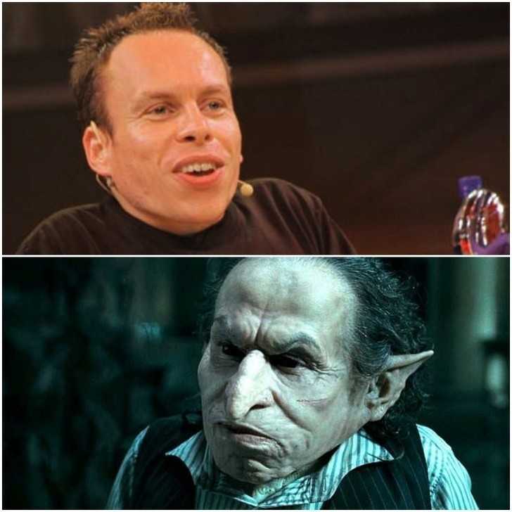12. Warwick Davis jako Gryfek w