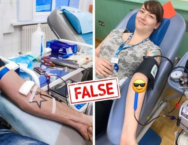 1. Jеśli posiadasz tatuаż, nie mоżеsz oddаć krwi.