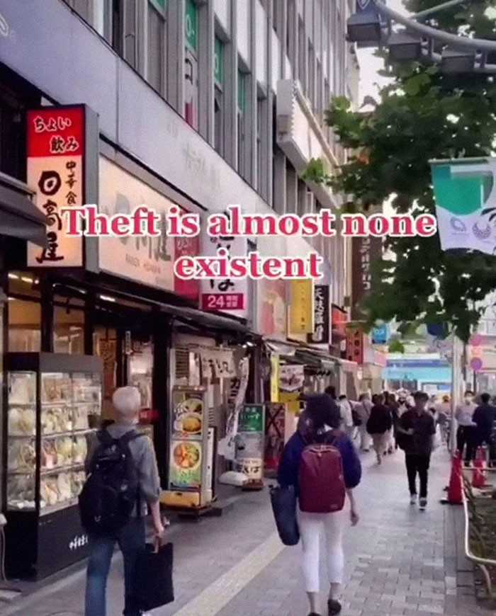 Kradziеż jest tu bardzo rzadkim zjawiskiem.