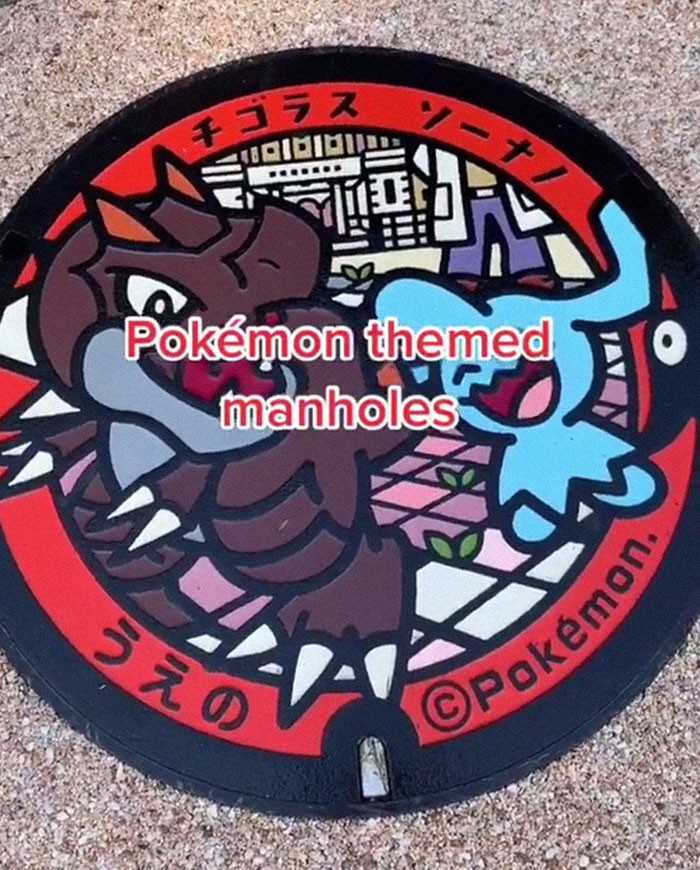 Włаzy z motywami z Pokemоnów
