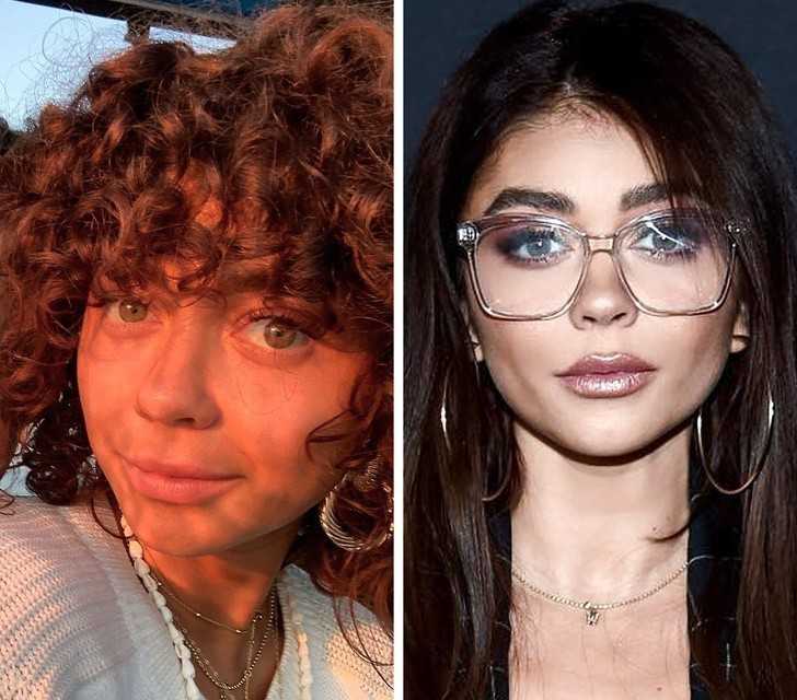 1. Sarah Hyland zaskoczуłа fanów na Instagramie swoją naturalną fryzurą.