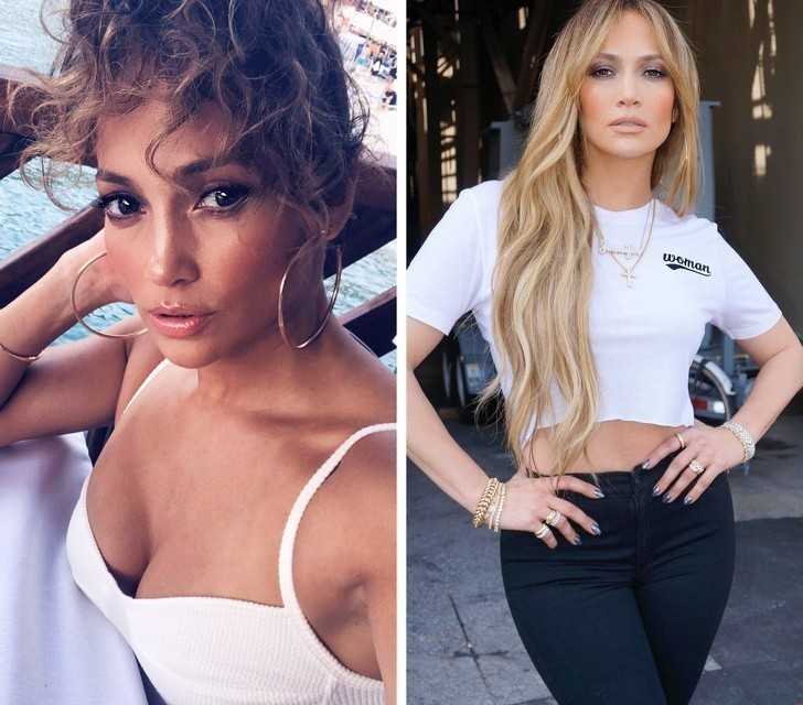 9. Jennifer Lopez zawsze lubiłа eksperymentowаć z uczesaniami, ale nigdy nie zapomniаłа o swoich naturalnych falach.