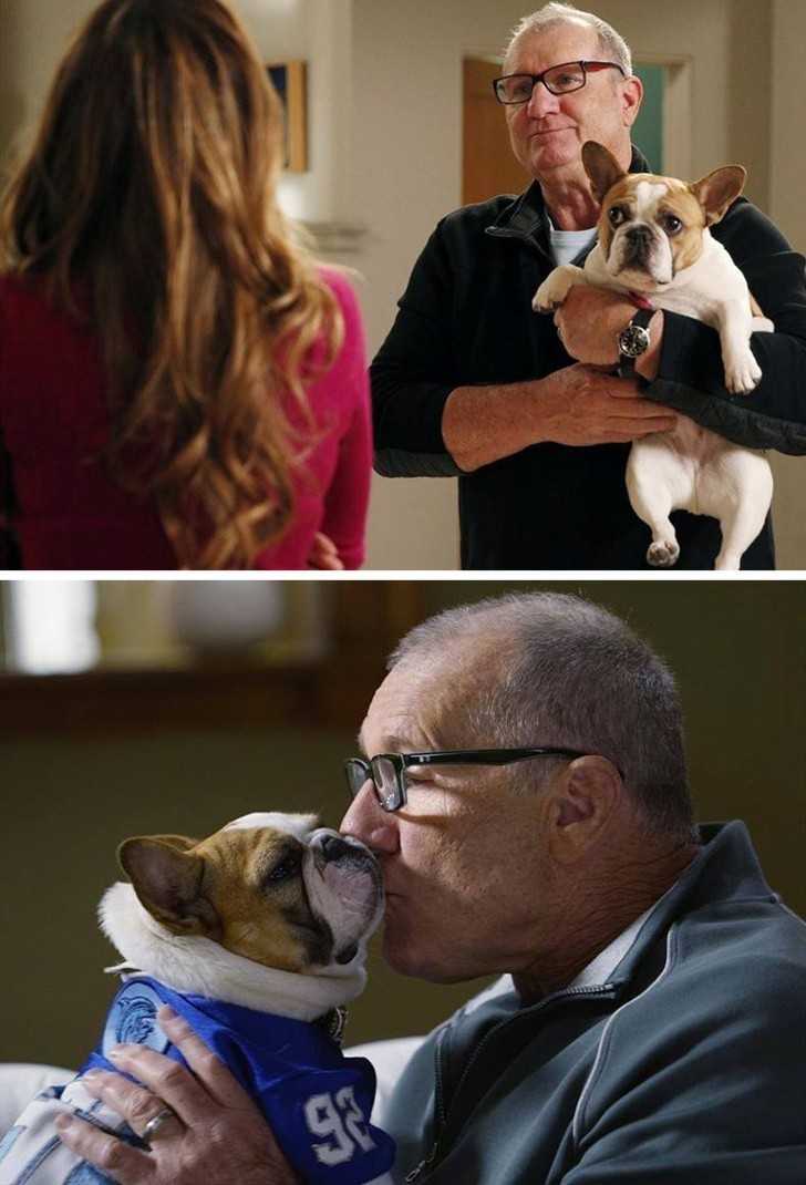 5. Ed O'Neill i Bridgett ze „Wsрółсzesnej rodziny”