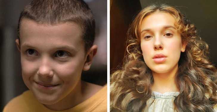 3. Millie Bobby Brown jako Eleven -