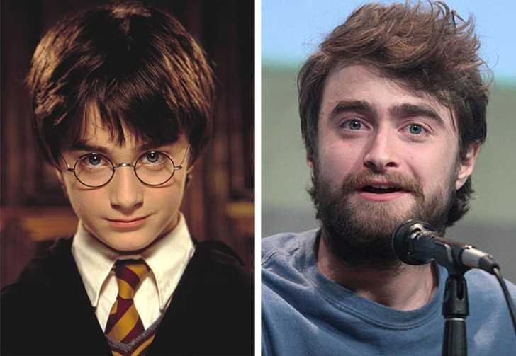 9. Daniel Radcliffe jako Harry Potter -