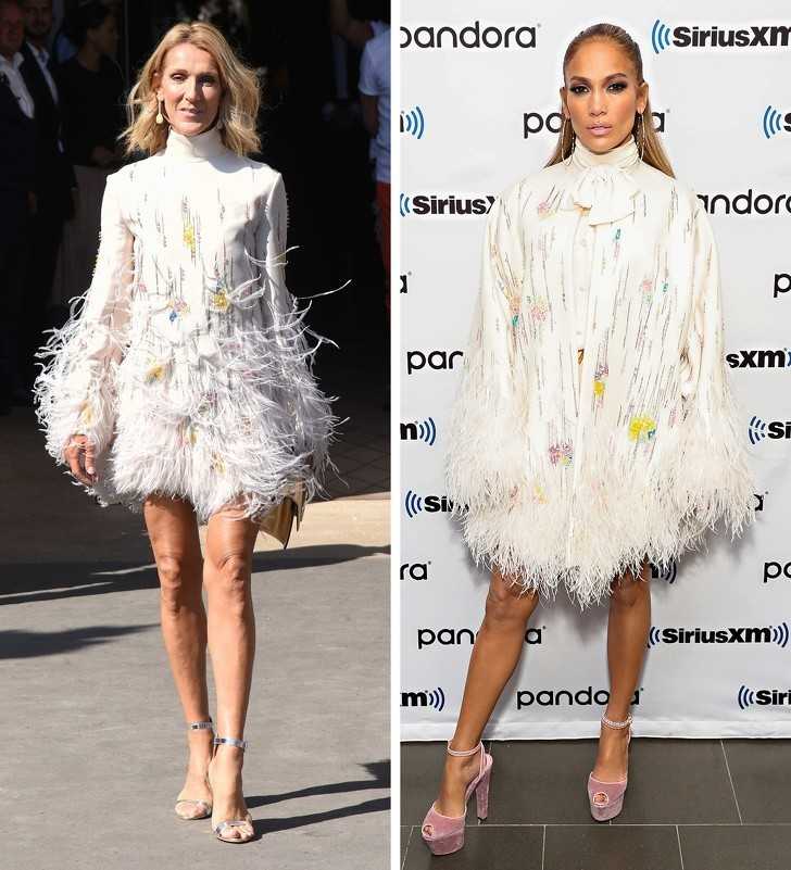 10. Céline Dion i Jennifer Lopez
