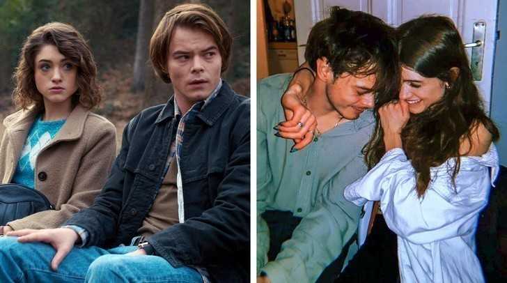2. Charlie Heaton i Natalia Dyer (Jonathan i Nancy ze