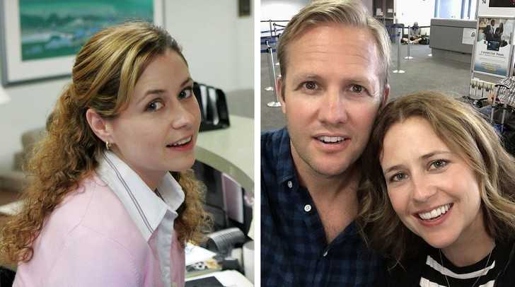 17. Jenna Fischer (Pam Beesly z
