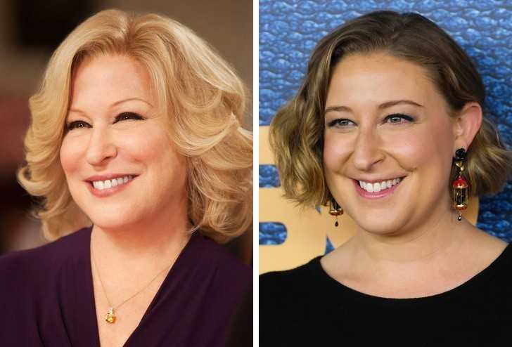 6. Bette Midler i jej сórka Sophie Von Haselberg