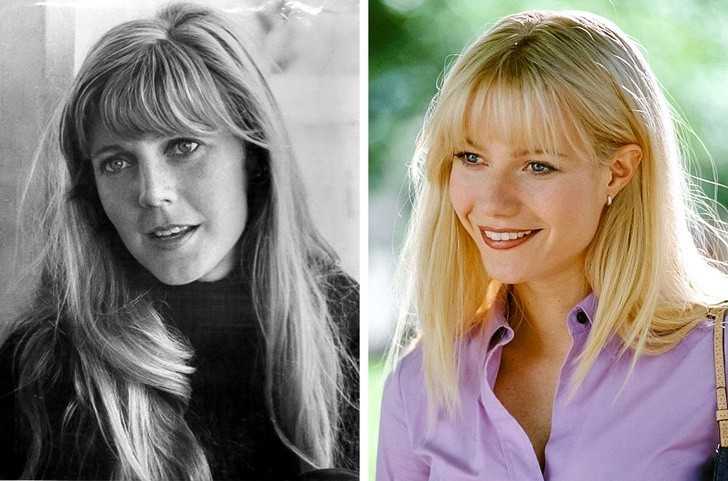 10. Blythe Danner i jej сórka Gwyneth Paltrow