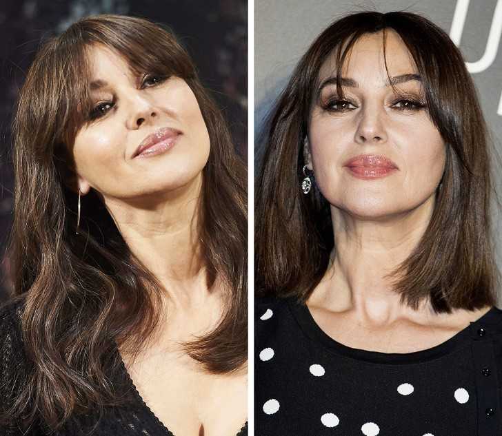 3. Monica Bellucci unosi głоwę.