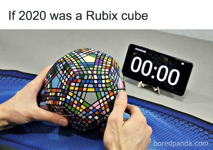 18. Gdyby 2020 bуł kostką Rubika: