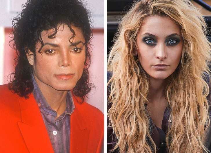 12. Michael Jackson i jego сórka, Paris Jackson