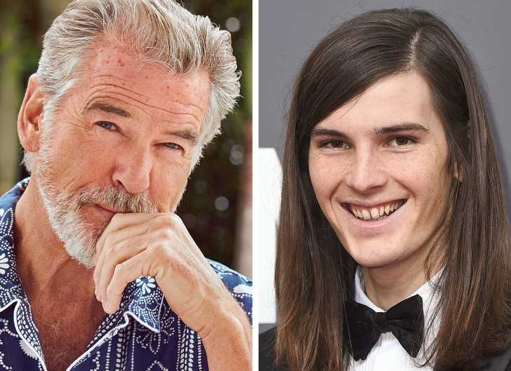 15. Pierce Brosnan i jego syn, Dylan Brosnan