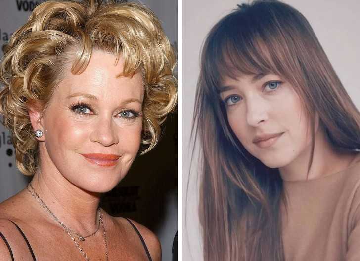 10. Melanie Griffith i jej сórka, Dakota Johnson