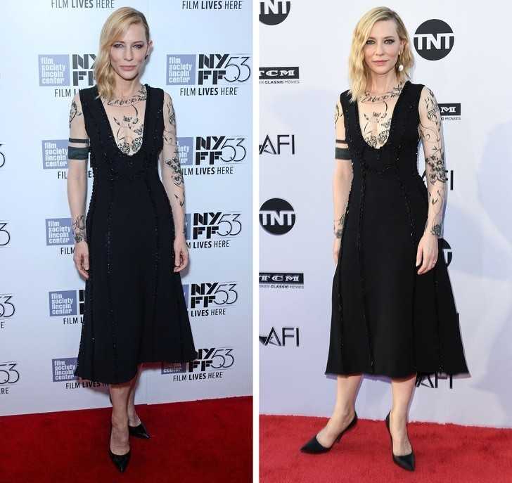 3. Cate Blanchett (ponownie) 2014 vs 2018