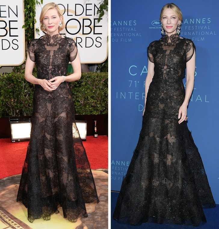 7. Cate Blanchett (ponownie), 2014 vs 2018