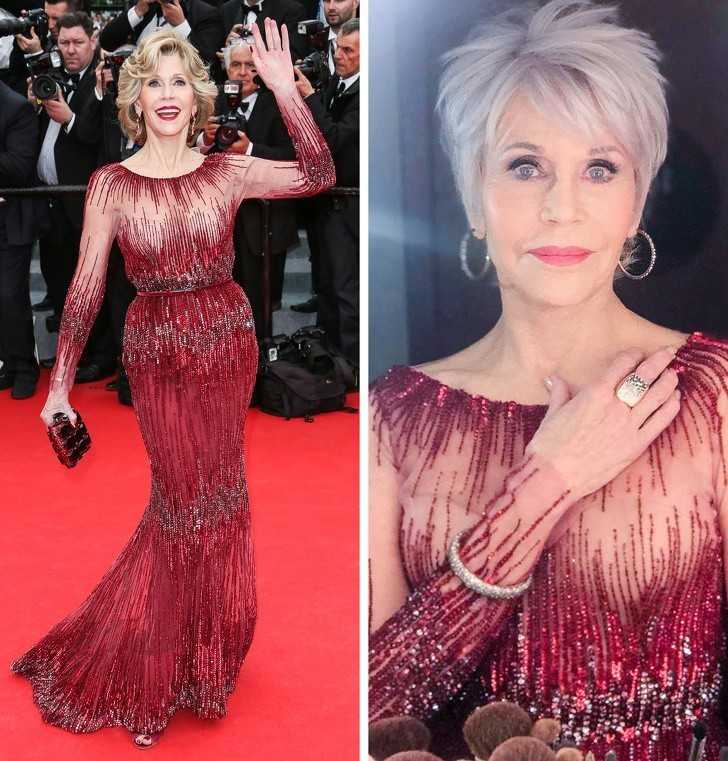 10. Jane Fonda 2014 vs 2020