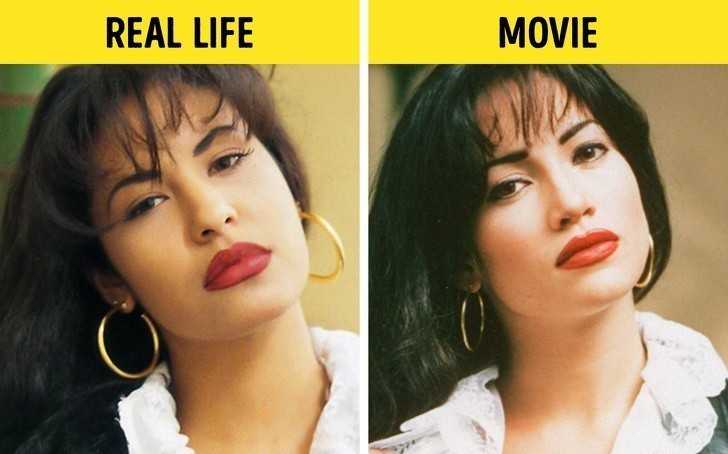 19. Jennifer Lopez jako Selena Quintanilla, 