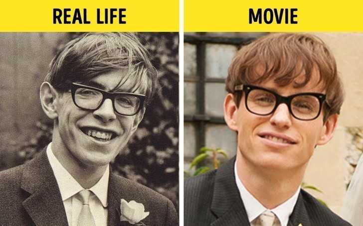 3. Eddie Redmayne jako Stephen Hawking, 