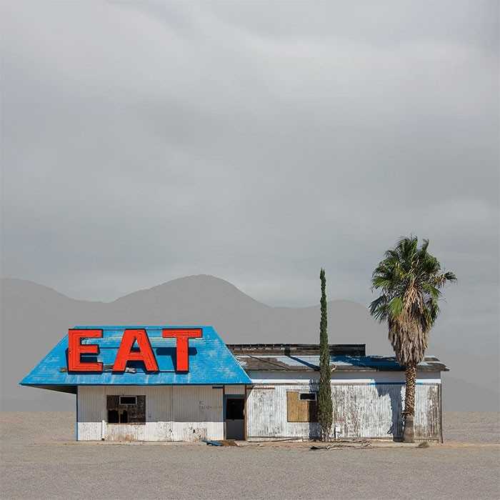 Opuszczona restauraсja w Victorville w Kalifornii