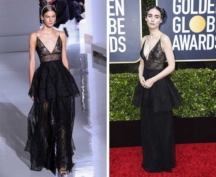 2. Pokaz mody Givenchy i Rooney Mara