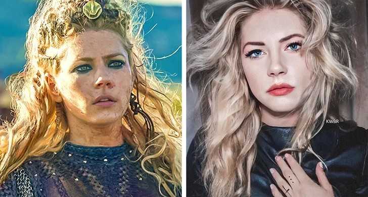 15. Katheryn Winnick jako Lagertha