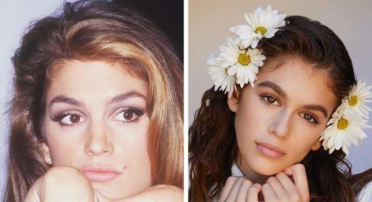 14. Cindy Crawford i Kaia Gerber