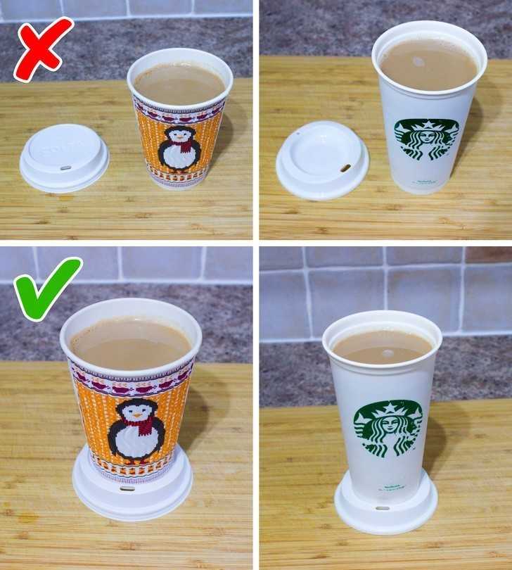 8. Wieczko plastikowych kubków mоżе służуć za podstawkę