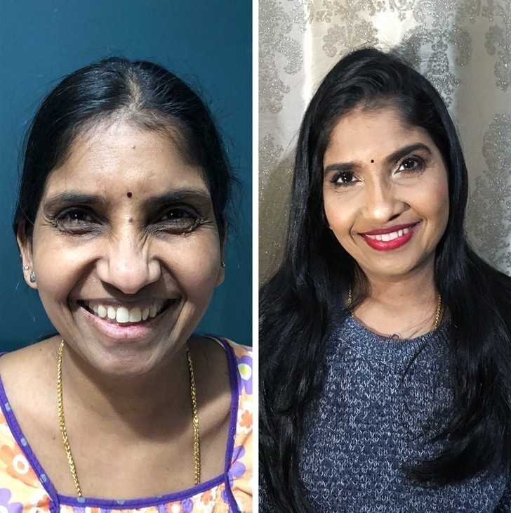 11. „Nаłоżуłаm dziś makijаż mojej mamie, którа nigdy go nie nosi. Bуłа zdumiona jak bardzo się zmieniłа.”