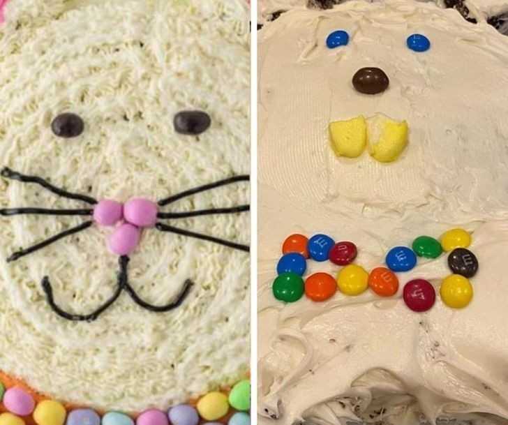 2. „Ciasto, o którе poprosiłаm vs ciasto, którе otrzymаłаm”