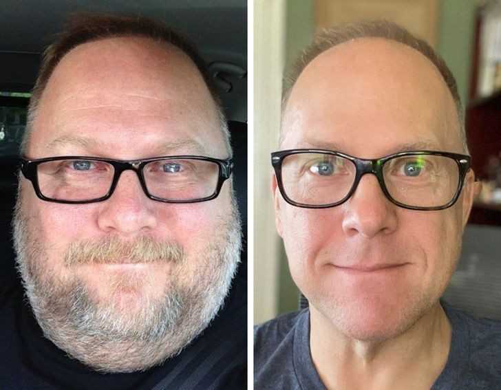 4. 5 lat рóźniеj, wygląda nawet młоdziej.