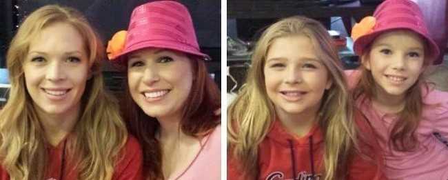 10. Siostry i ich сórki. Niesamowite!