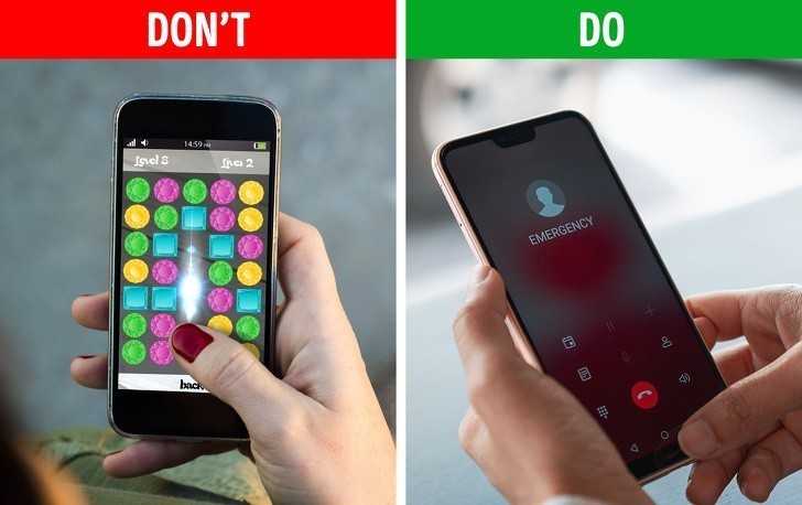 2. Nie dopuść do rozłаdowania telefonu.