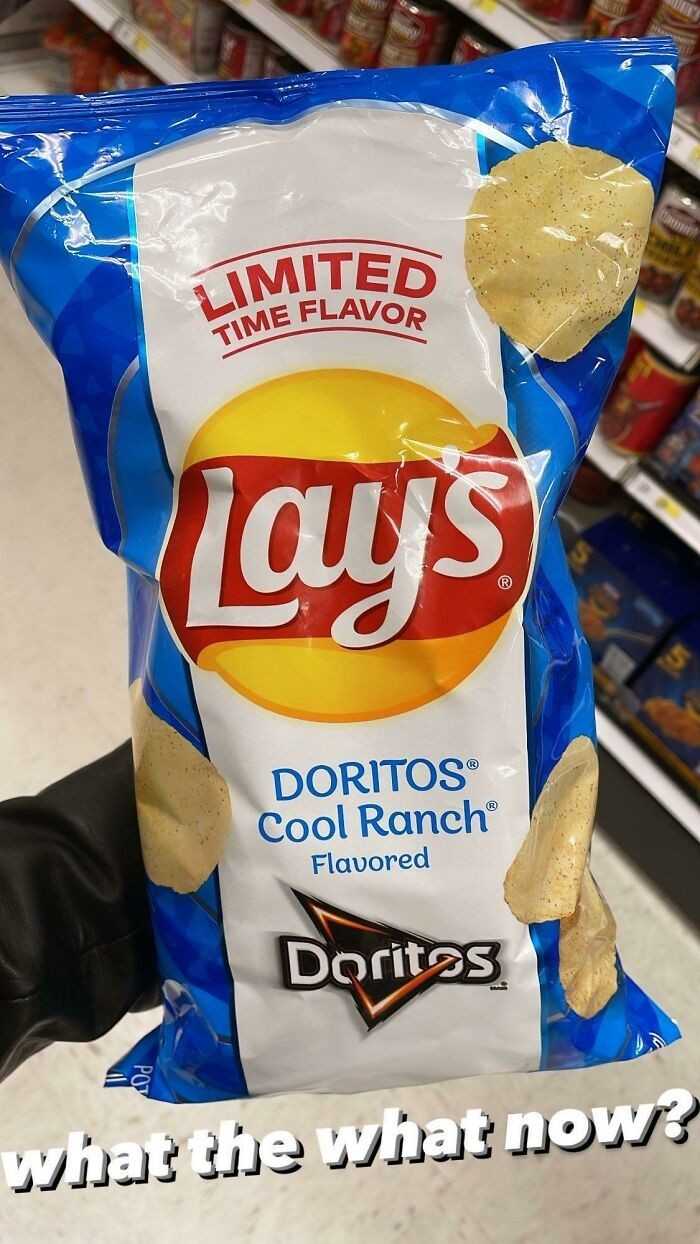 Chipsy o smaku innych chipsów