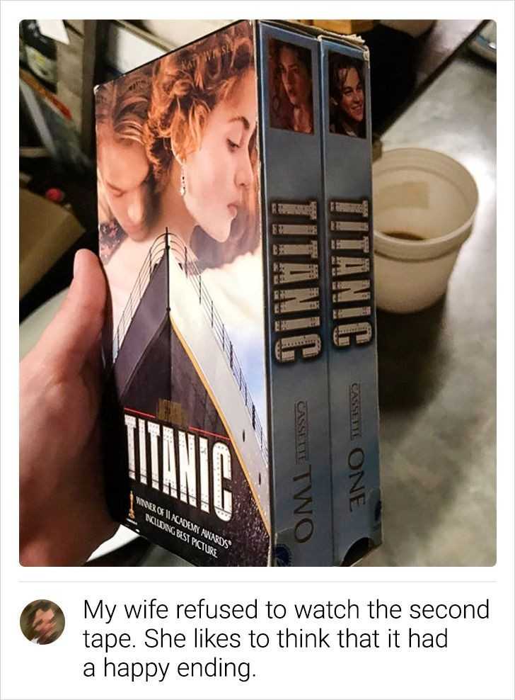 17. Zmienianie kasety, by obejrzеć drugą pоłоwę Titanica