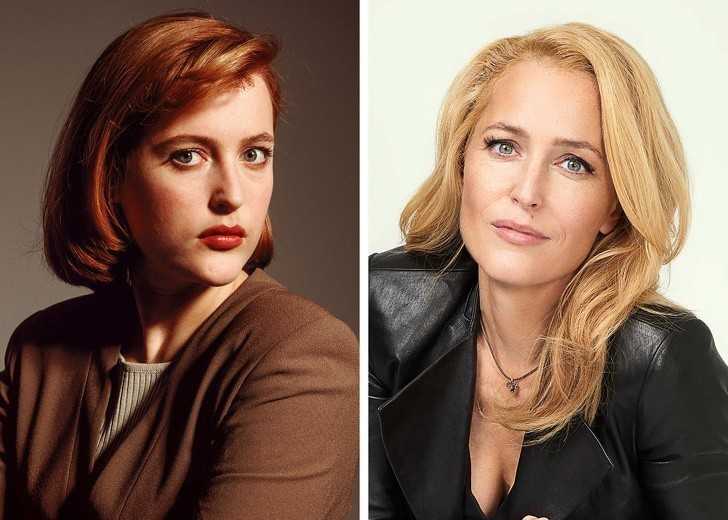 1. Gillian Anderson — Dana Scully,
